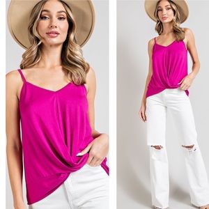 Pink Sleeveless Loosefit Top NWT